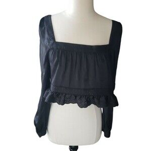 Sunday Best Aritzia Cottage Peasant Blouse Women XS "May Day" Whimsigoth Fairy